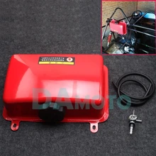 5L red Fuel Tank Portable Gas Diesel Petrol Spare Fuel Tank Oil Container Fuel jugs Hose Tube Motor Car Buggy ATV QUAD