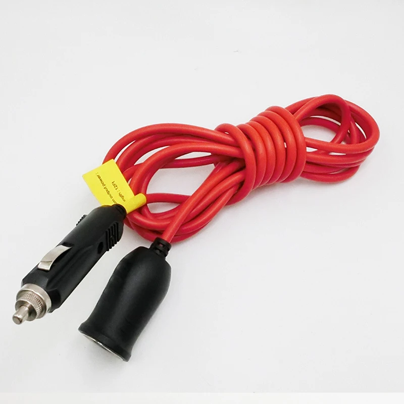 

New 12V Cigarette Lighter Cable Car Cigarette Lighter Extension Cable Lead Charger Socket Adapter
