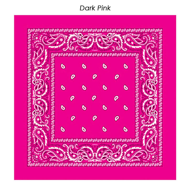 Новая мода много цветов женский классический платок Спортивный Платок квадратная одежда аксессуары смесь хлопок мягкий шейный шарф - Цвет: Dark Pink