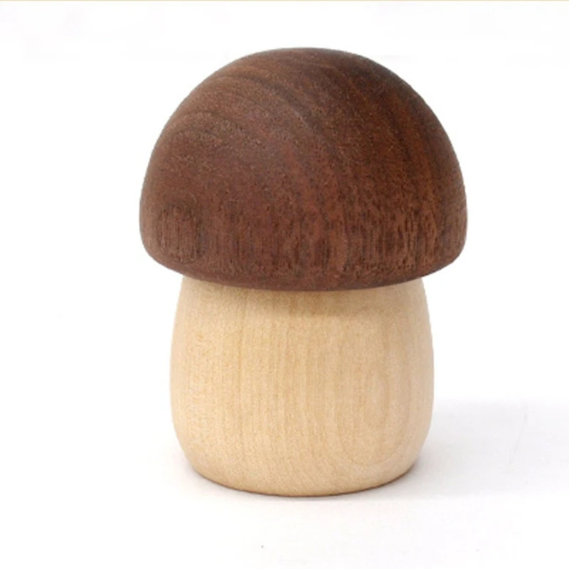 Wooden Magnetic Paper Clip Dispenser Pushpin Storage Case Thumbtack Dispenser Metal Pin Organizer Holder Box Paper Clip
