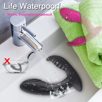 Remote Control Dildo Vibrator Insible Wearable Vagina Massage G Spot Clit Stimulate Female Masturbator Adult Sex Toys for Woman 6