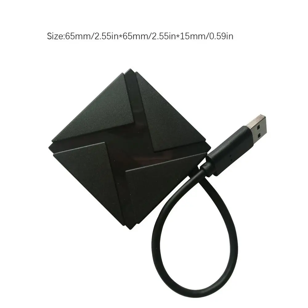 4 usb-хаб Многофункциональный USB разветвитель с Питание Интерфейс 4 Порты usb адаптер высокое Скорость концентратор для ПК компьютер