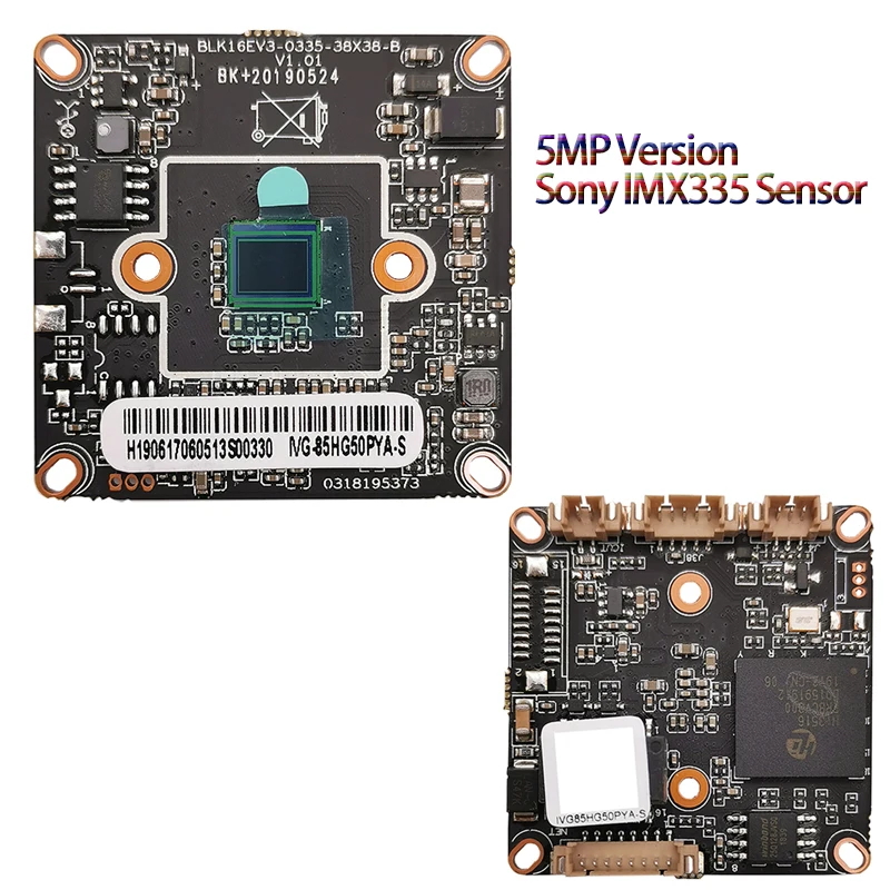 H.265 5MP Starlight IP Modulo telecamera CCTV POE Telecamera di Rete A Due vie Audio Sony IMX335 Se