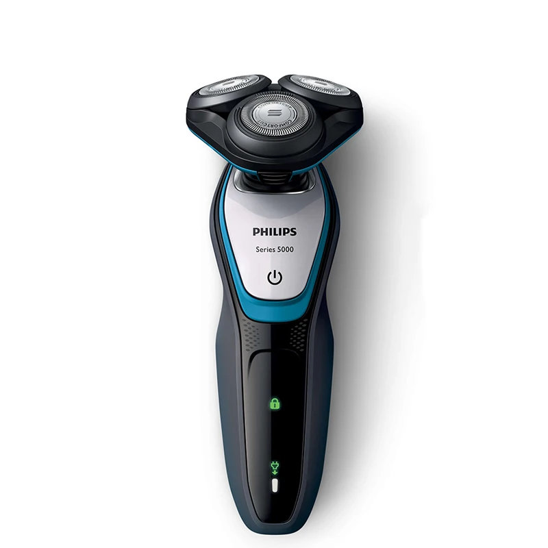 Оригинальный Philips Профессиональный S5090 электробритвы роторные перезаряжаемые с
