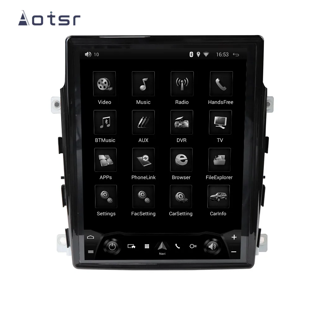 Aotsr Tesla 9 7 &quotвертикальный экран Android 1 автомобильный dvd-плеер gps навигация для Porsche