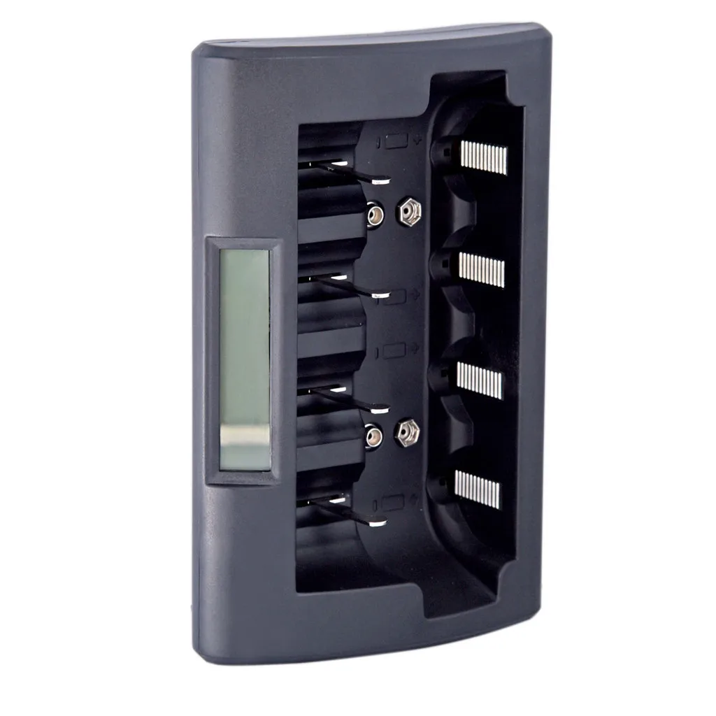 Soshine CD1 lcd универсальное портативное зарядное устройство для AA AAA C D 9V NiMH Batter Быстрая Зарядка адаптер с автомобильным зарядным портом