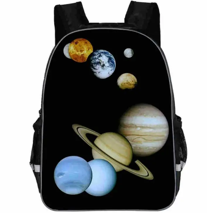 as picture 11/13/16 дюймов/Galaxy Вселенная/рисунком планета и мини школьные сумки для детского сада Повседневное Детские рюкзаки Повседневное школьные рюкзаки для студентов - Цвет: as picture