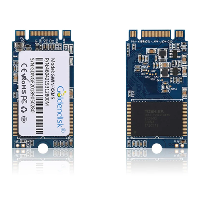 Goldendisk 256GB M.2 SSD Internal SATA Disk Drive NGFF 2D NAND MLC Flash III 6Gb/s 2242 2280 | Компьютеры и офис