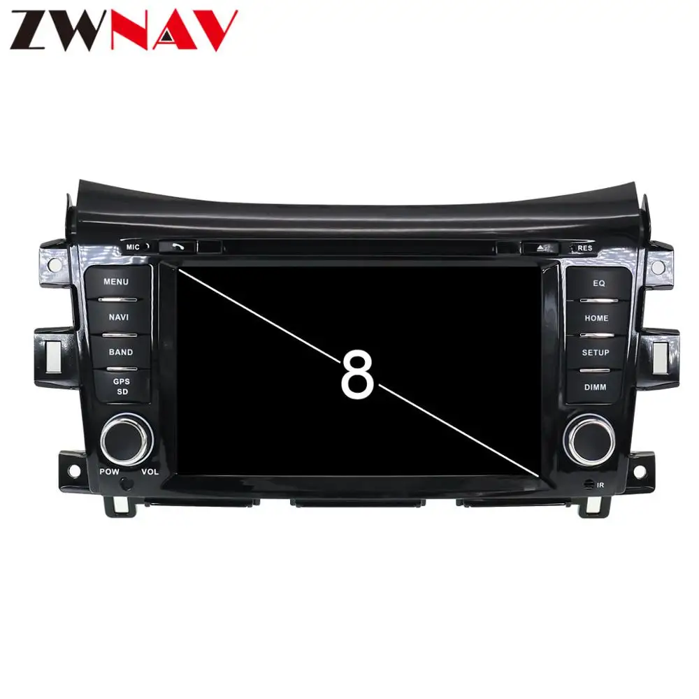 4+64 Android 9.0 Car Stereo Smart Multimedia DVD Player GPS for NISSAN NP300 Navara Terra FM Video radio tape recorder head unit