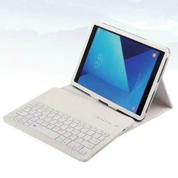 

PU Leather Case Folding Stand Case with Bluetooth Keyboard for Samsung Galaxy Tab S3 9.7 inch T825 T820