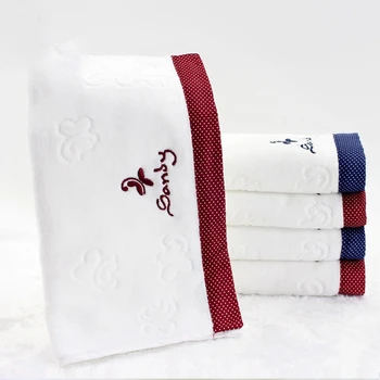 

Bath Towel Sets for Adults Serviettes Handdoek Washcloth Camping Summer Luxury Magic Towel Sports Small Blue and White Q