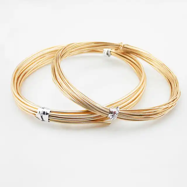Brass Round Wire Soft Raw Line For Cable Jewelry Crafts 0.3/0.4/0.5/0.6/0.8-5mm