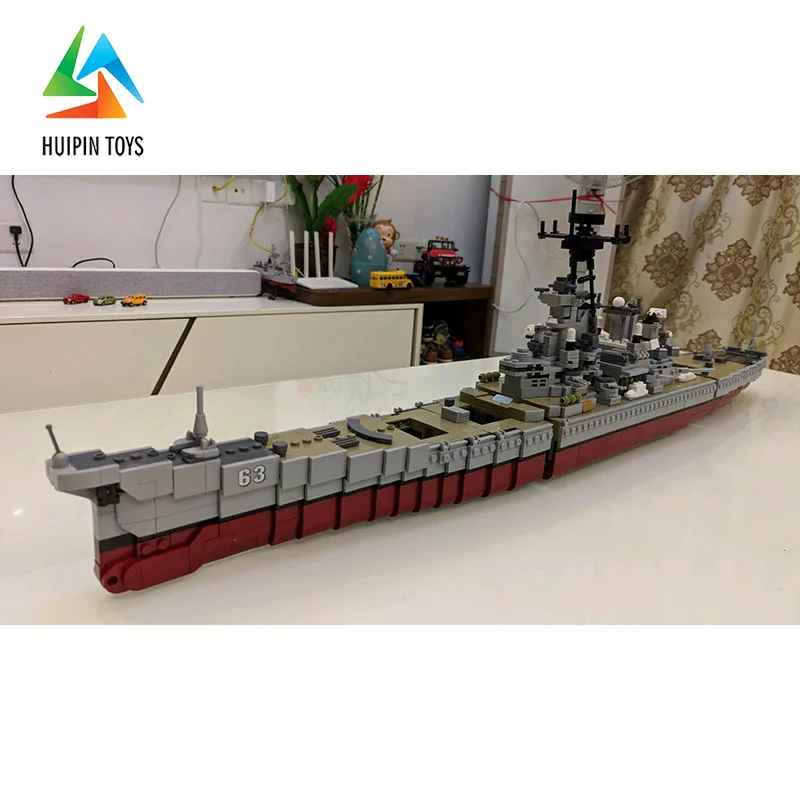 2631 шт. XINGBAO строительные блоки XB-06030 легое Военная серия военный корабль USS Missouri детские игрушки Кирпичи подарок для детей 4PX