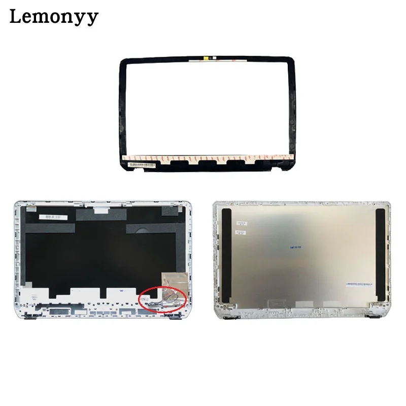 Ноутбук lcd верхняя крышка и ЖК передняя рамка Крышка для hp Envy M6 M6-1000 707886-001 AP0U9000100