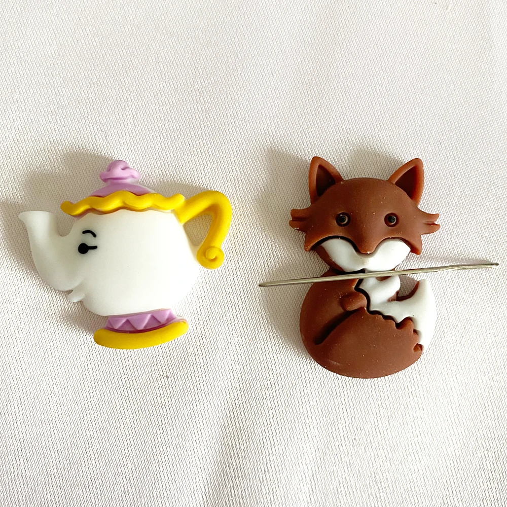 Fox Teapot Needle Minder Magnetic for Cross Stitch Nanny Magnet Embroidery Needlework |