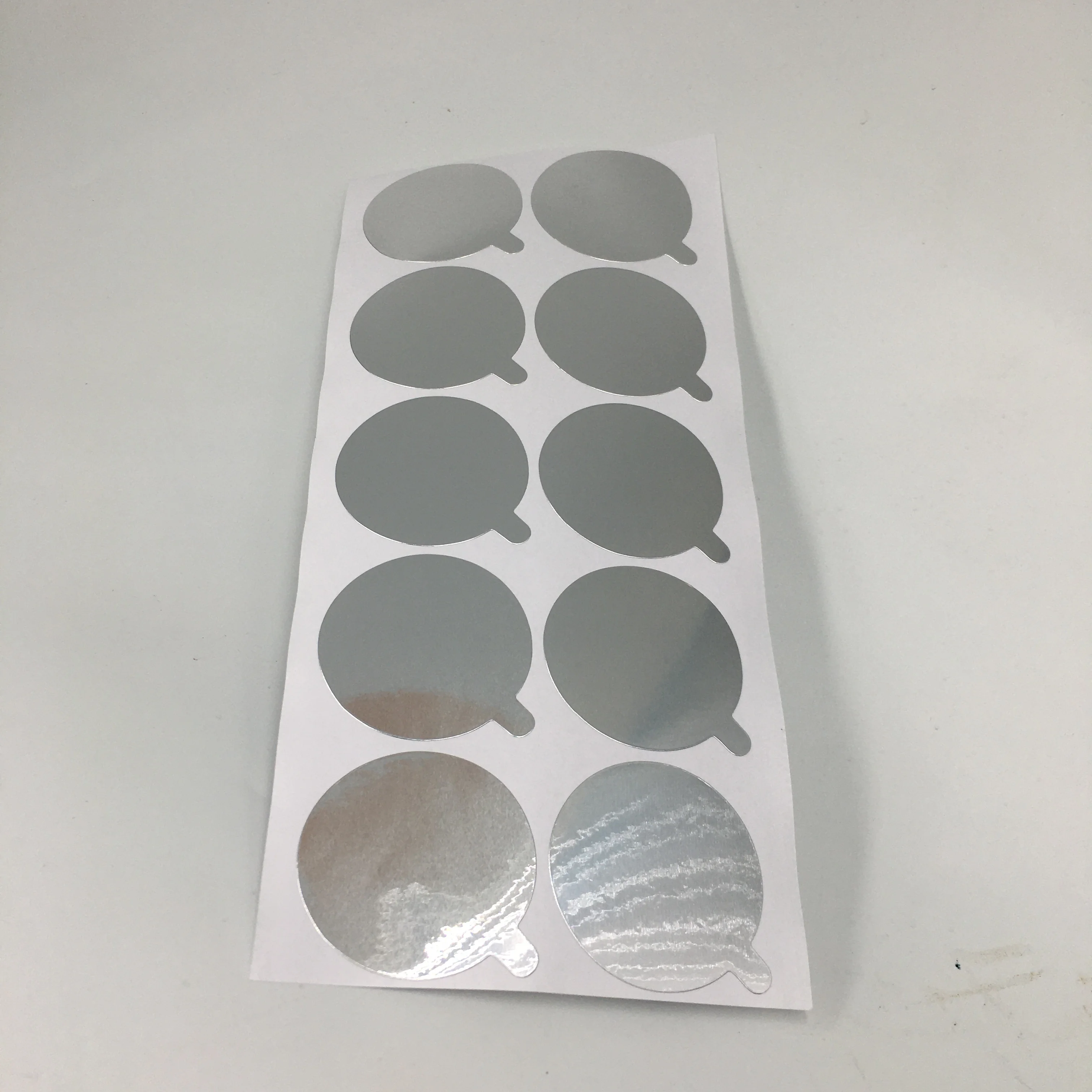 9MM 11MM 13MM 15MM 22MM 32MM 38MM Foil Sealing Sticker for Soft Tube bottles Mouth Seal Adhesive Stopper Stickers aluminum foil sealing sticker
