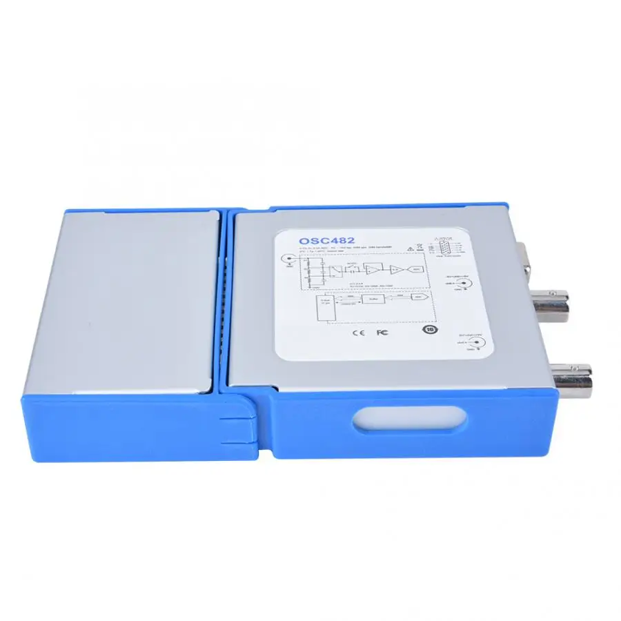 

Logic Analyzer OSC482L USB PC Portable Virtual Oscilloscope 20MHz Bandwidth with 4 Channel Logic Analyzer