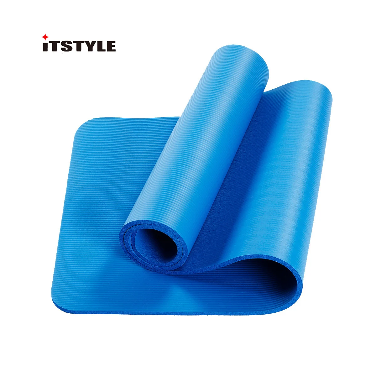 Yoga Mats Nbr 10mm Yoga Pilates Mats Gymnastics Balance Pads Fitness