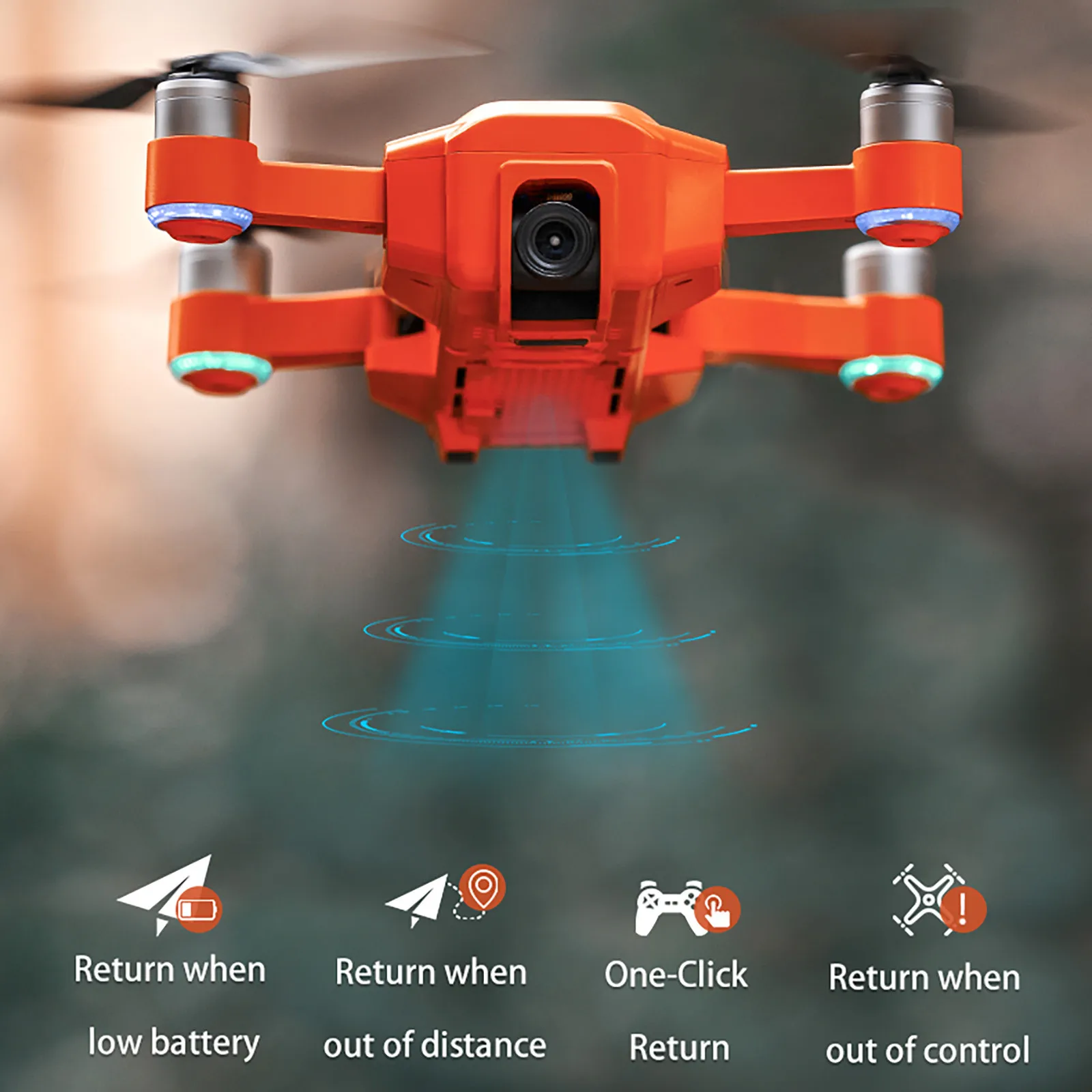 Icat1 Pro Drone 1 2 км 5g Wi-Fi Fpv Gps с 2-оси Gimbal 4k Hd двойной Камера 50x переменным фокусным