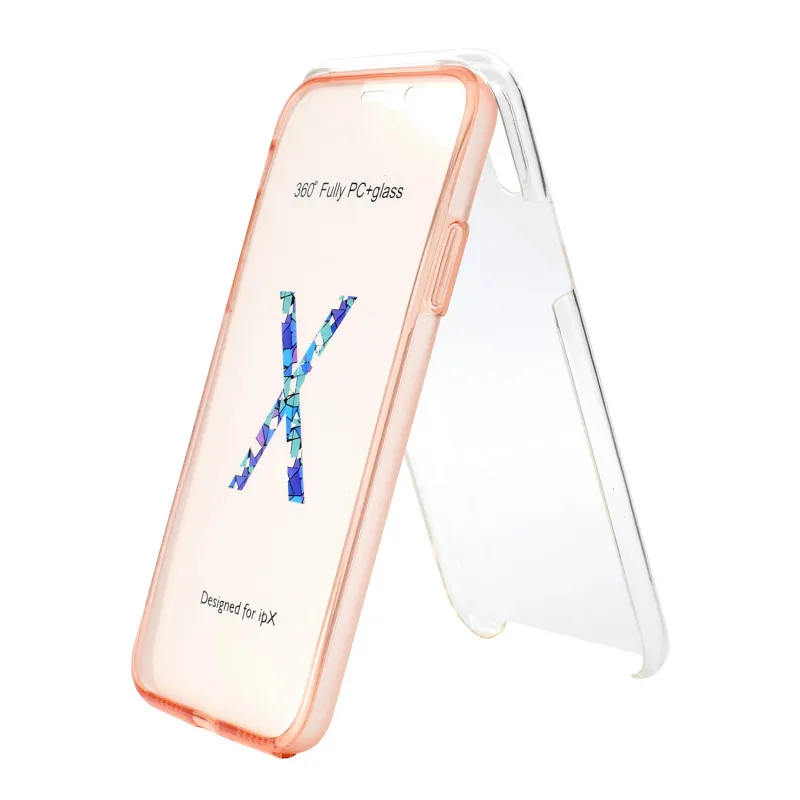 

360-degree TPU case is suitable for xiao mi Redmi 7 full-body soft transparent silicone cover, front and rear protection case