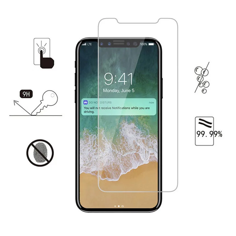 HD пленка из закаленного стекла для iPhone 11 Pro 5,8 6,1 6,5 XS Max XR X 7Plus 8Plus 6Plus 5S 4S 5/6/защитная пленка для экрана телефона