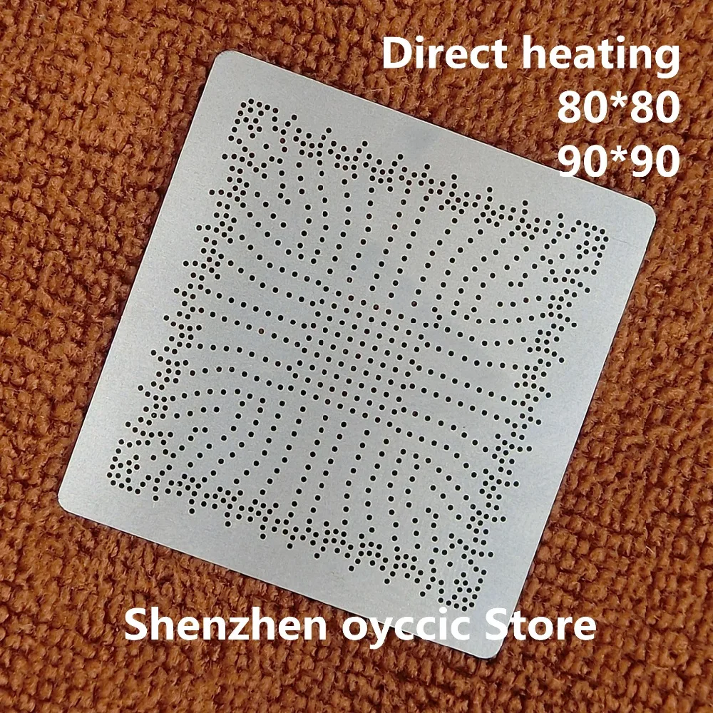 

Direct heating 80*80 90*90 SR40B FH82HM370 SR40D FH82QM370 SR40E FH82CM246 SR40F FH82QMS380 SR40A FH82C246 BGA Stencil Template