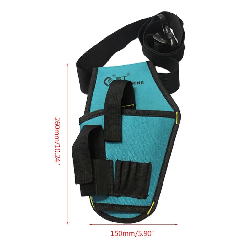 

Hardware Toolkit Mechanics Waist Bag Waterproof Oxford Cloth Multi Organize Pockets Storage Pouch Electrician Worker Accessory