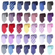 8 см жаккард Галстуки для мужчин Повседневные Вечерние деловые галстуки для жениха в горошек полосатый галстук с рисунком «Шотландка», 400 шт