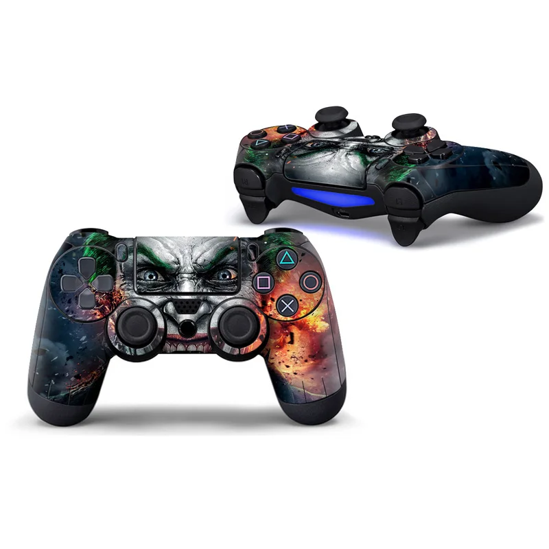 7 Мультяшная Виниловая наклейка для sony Playstation 4 контроллер Защитная крышка наклейка для PS4 Геймпад наклейка аксессуары - Цвет: 7