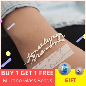 

SG 925 sterling silver personalized bracelet custom any letter and name fashion bracelets for women gifts Free shipping hot sale