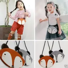 Сумки на плечо для маленьких девочек; сумка-мессенджер в стиле лисы; сумка для хранения; сумка через плечо