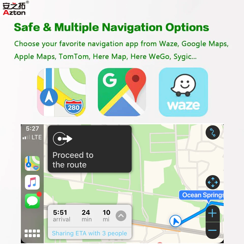Wireless Apple CarPlay for Volkswagen Touareg RNS850 Car Play Android Auto Siri Phone Screen Mirror-Link