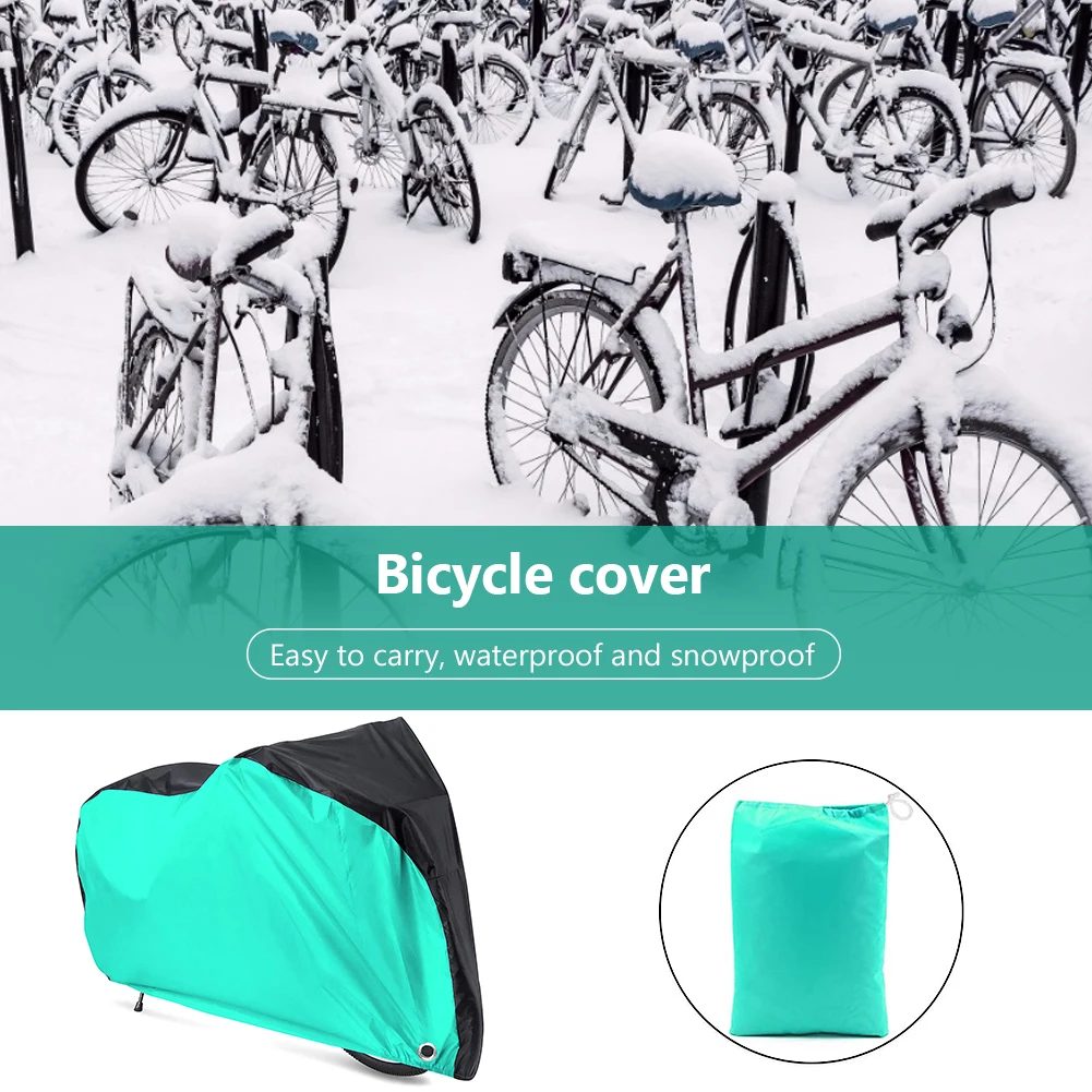 Bicycle Cover Dustproof Waterproof Rain Cover Protector Outdoor Indoor Bicycle f 