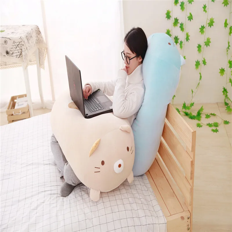30/60cm Giant Corner Bio Pillow Japanese Animation Sumikko Gurashi Plush Toy Stuffed Soft Cartoon Kids Girls Valentine Gifts