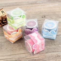 Lot de 2 rubans Washi en forme de pétale Sakura, 80 feuilles/boîte, matériel de décoration créatif pour compte à main, pour bricolage, Collage de journal intime, fourniture de Scrapbooking 