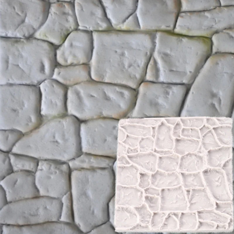 

Stone Mould Fondant Cake Decorating Tools Silicone Molds Sugarcraft Chocolate Baking Tools for Cakes Gumpaste Fimo