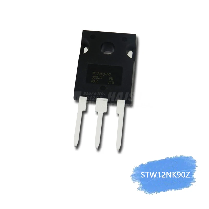 5pcs/lot STW12NK90Z STW12NK90 W12NK90Z TO 247|Integrated Circuits ...