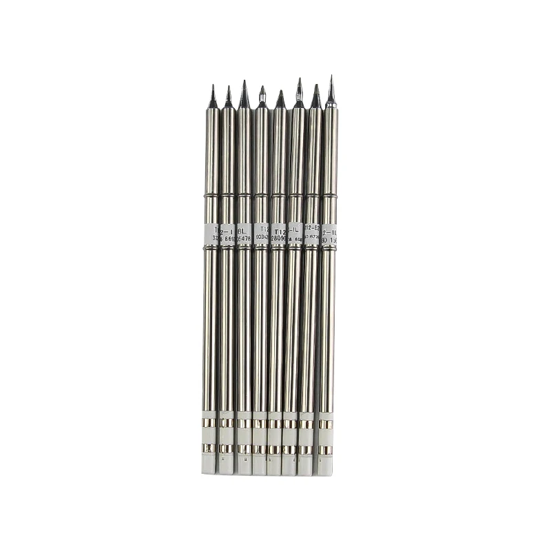 

T12 Soldering Solder Iron Tips T12 Series Iron Tip For Hakko FX951 STC AND STM32 OLED Soldering Station