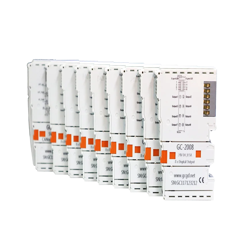 Новый оригинальный GCAN micro PLC с программным обеспечением ethernet подключен к HMI для