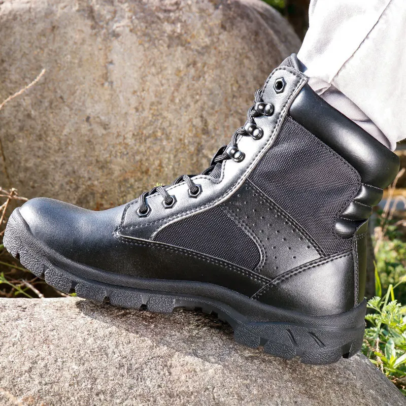 

Ultra-Light Summer Deodorizing Shock Absorption Sweat Absorbing 07A Tactical Running Shoes Combat Boots Combat Boots