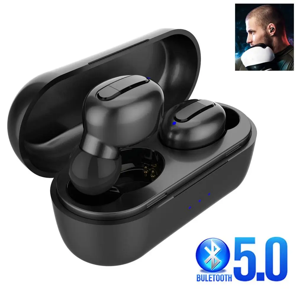 Twins Bluetooth 5 0 Earphones Noise Cancelling Sport Mini Headset with Microphone Handsfree Calling for Smart Phone iPhone 11
