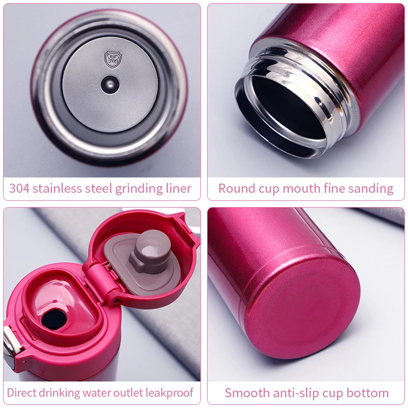 Термос из нержавеющей стали с двойными стенками 450 мл|Бутылки для воды| |