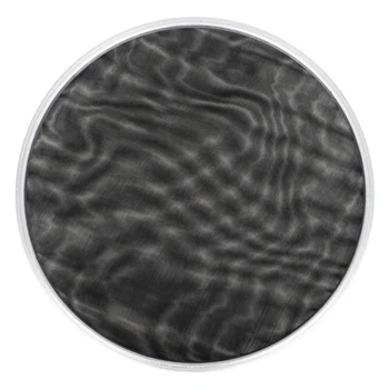 

Bass Drum Head Double Layer Silent Mute Drum Skin Black 10 Inch Mesh Head Silent Mute Pad Practice Silencer Pads For Drummer