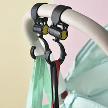 Крюк для коляски-2 упаковки многофункциональных Крючков-вешалок для детских сумок для подгузников отличный стеллаж для хранения аксессуаров для прогулок или покупок