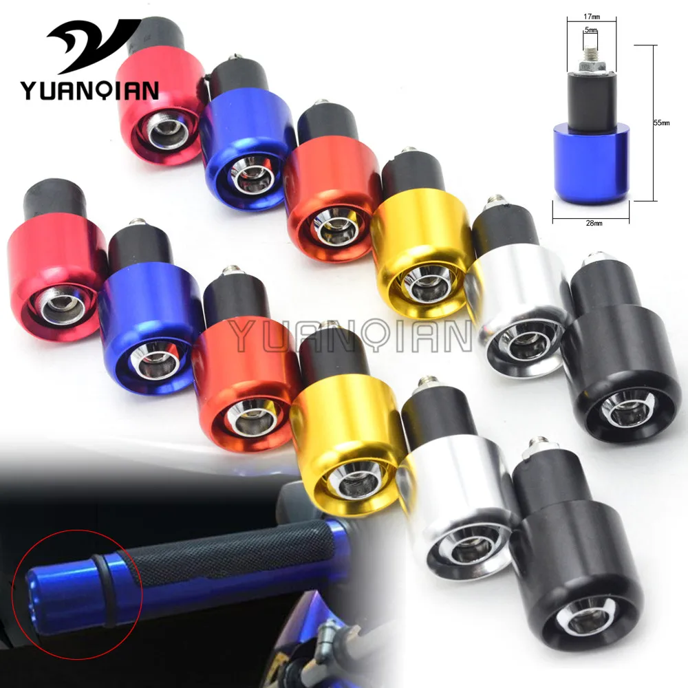 Motorcycle Handlebar Grips Caps handlebar Ends For Honda KAWASAKI NINJA 250R ZX6R 636 ZX6RR ZX10R ZX7R ZX9R ZX12R ZX14R | Автомобили и