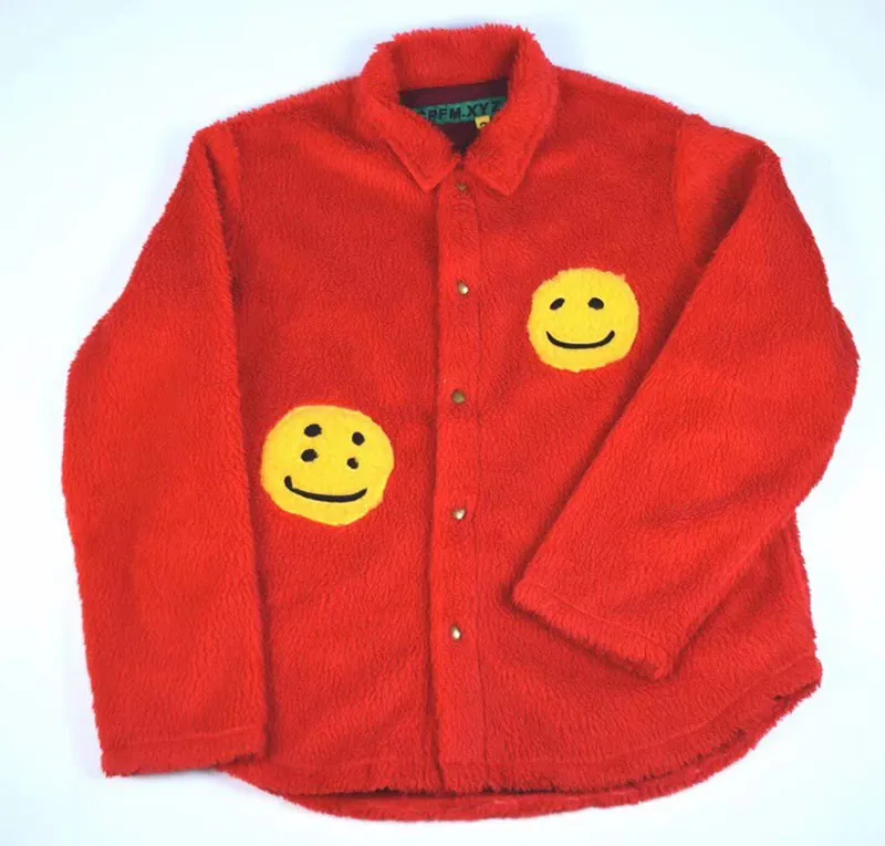 Новинка CPFM. XYZ куртка для мужчин и женщин высокое качество Smiley Face теплый зеленый красный синий Kanye CPFM. XYZ куртки пальто