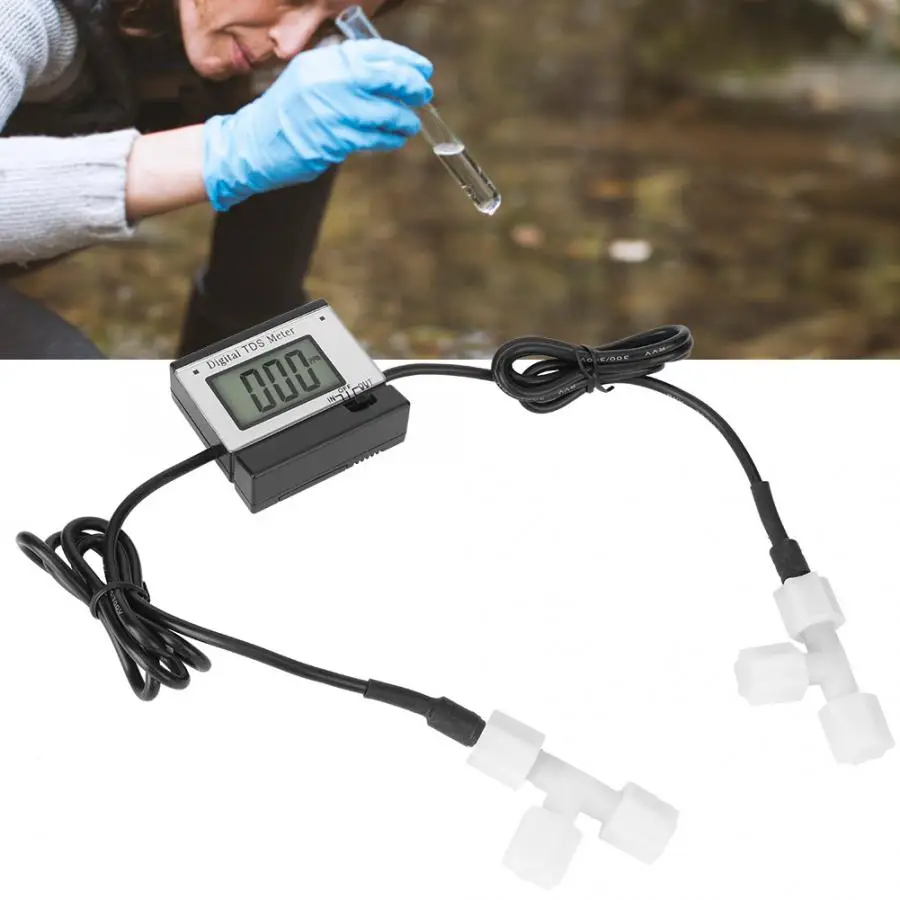 Детектор TDS 0-1999ppm анализатор TDS метр детектор монитор тестер качества воды датчик качества воды