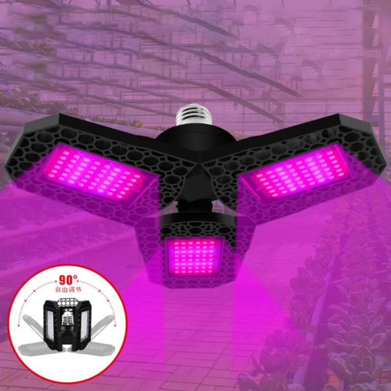 Description Picture 5 of item108 126 144 led LED Phyto Lamp E27 Full Spectrum Grow Light Plant Bulb AC 100-265V for Indoor Flower Grow Tent Box B4