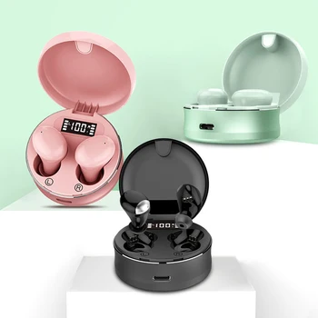 

T3 TWS Fingerprint Touch True Wireless Headphones Bluetooth V5.0 Earphones Stereo Dual-Mic Noise Cancelling Earphones Earbuds