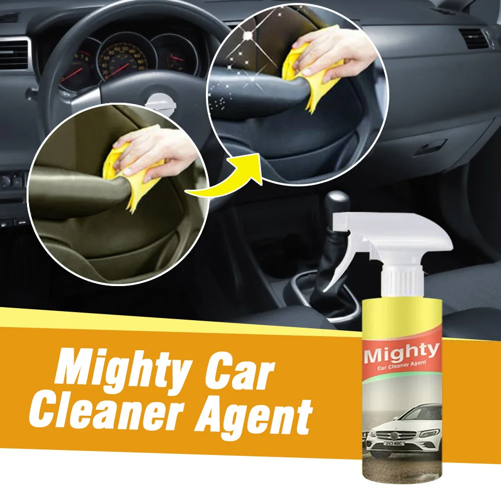 Mighty Glass Cleaner Анти туман агент спрей Автомобильный Очиститель окна Windshie